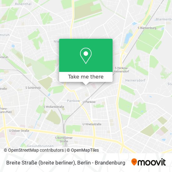 Карта Breite Straße (breite berliner)
