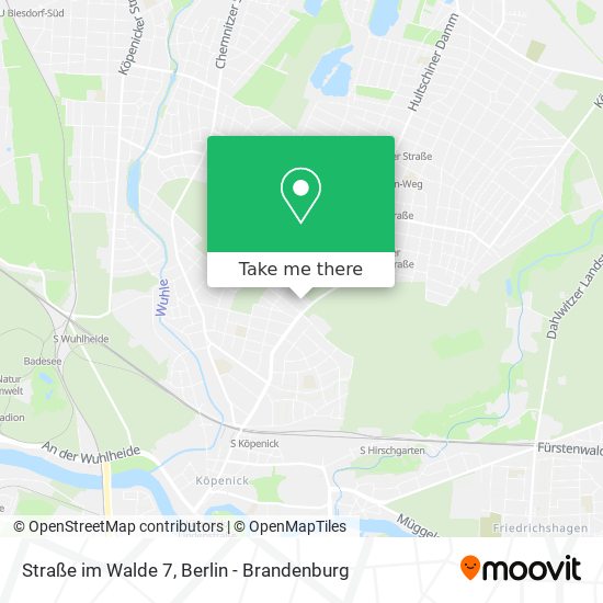 Straße im Walde 7 map