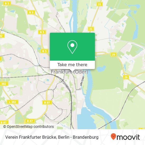 Verein Frankfurter Brücke map