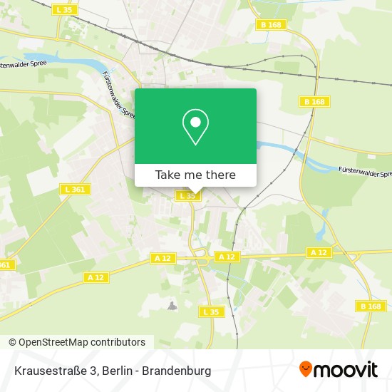 Krausestraße 3 map