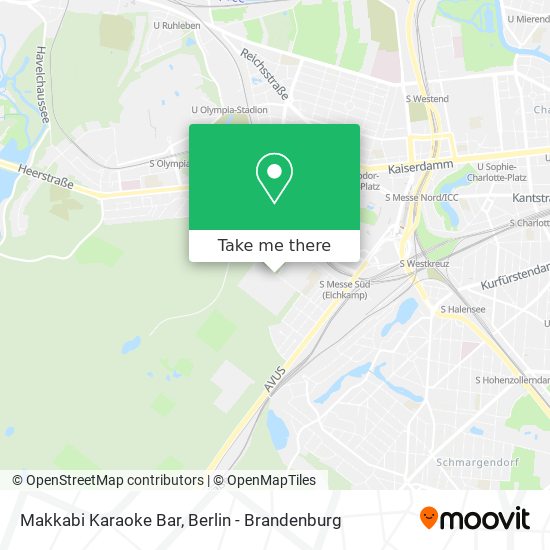 Makkabi Karaoke Bar map