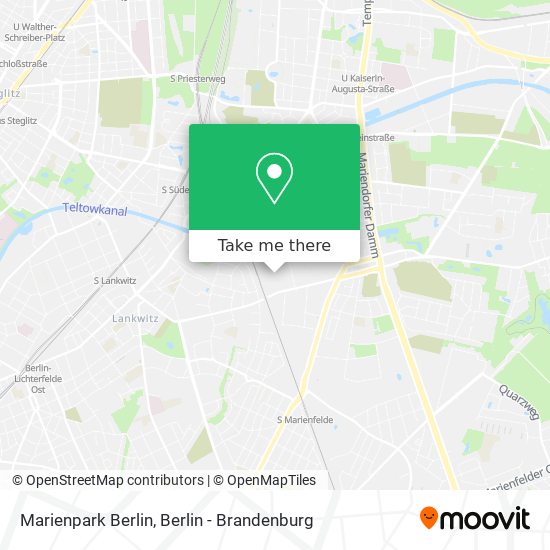 Marienpark Berlin map