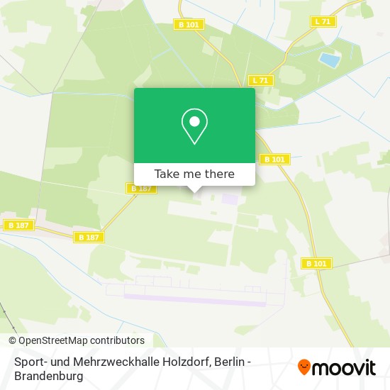 Sport- und Mehrzweckhalle Holzdorf map