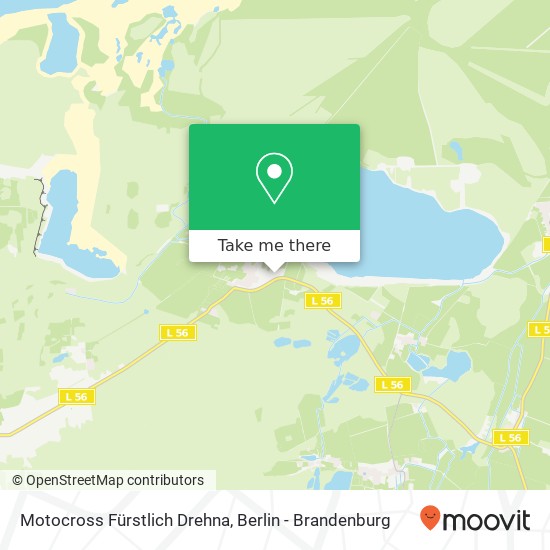 Motocross Fürstlich Drehna, Am Windmühlenberg map