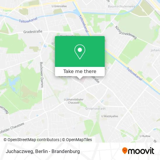 Карта Juchaczweg