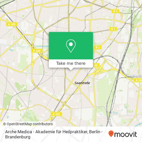 Arche Medica - Akademie für Heilpraktiker, Handjerystraße 22 map