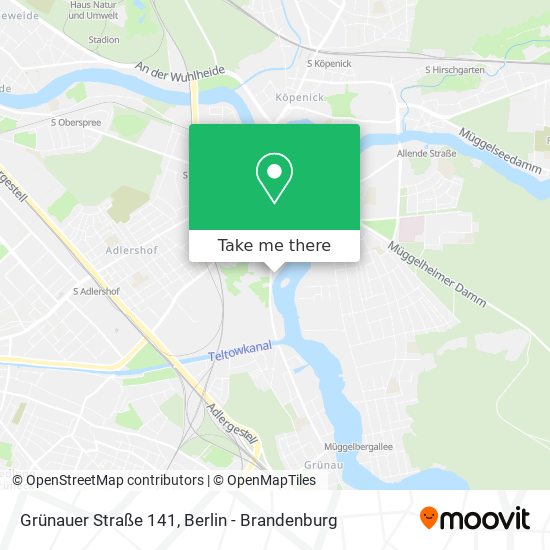 Grünauer Straße 141 map