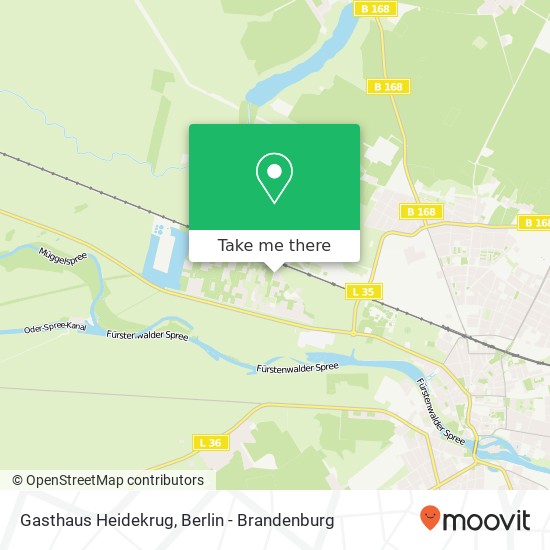 Gasthaus Heidekrug, Distelweg 2 map