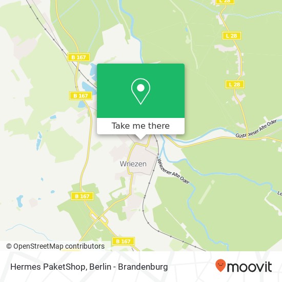 Hermes PaketShop, Freienwalder Straße 51 map