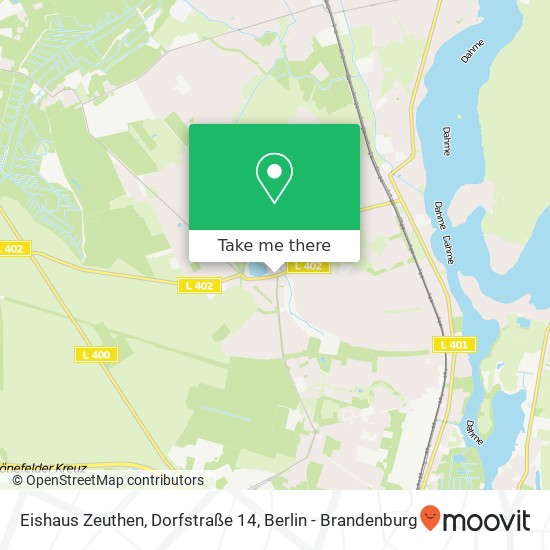 Eishaus Zeuthen, Dorfstraße 14 map