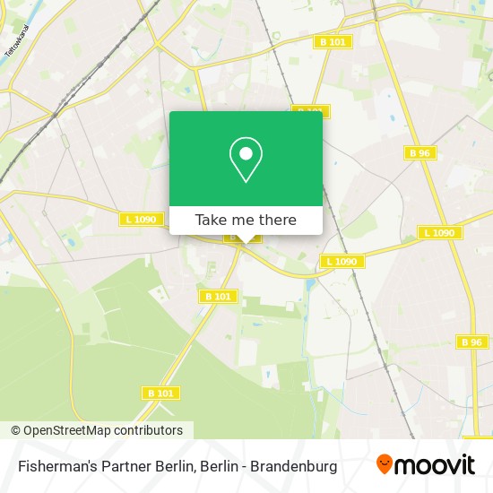 Карта Fisherman's Partner Berlin