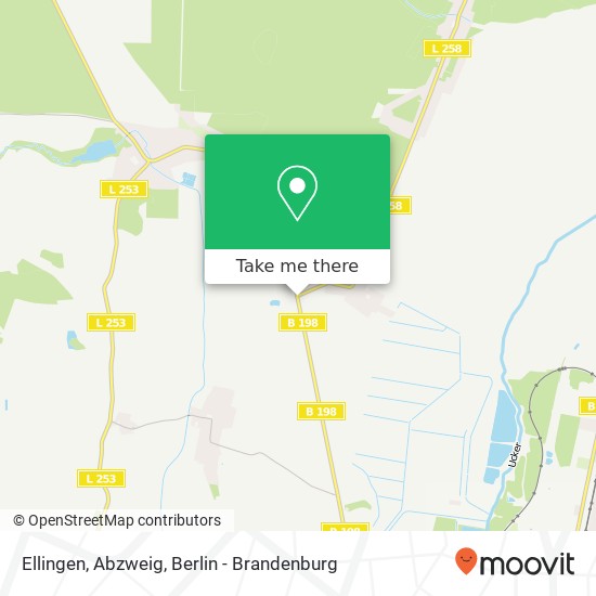 Карта Ellingen, Abzweig