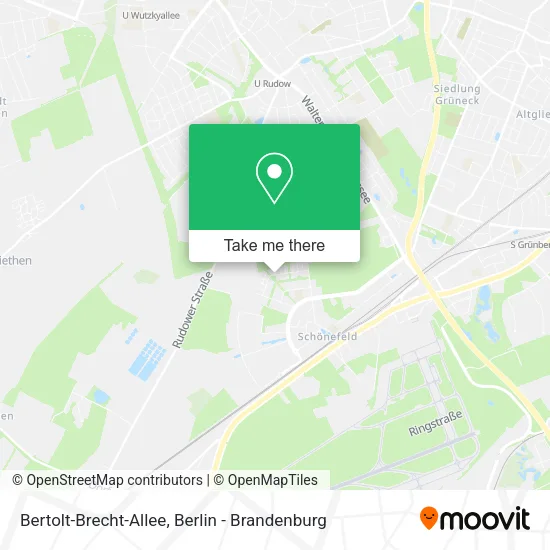 Карта Bertolt-Brecht-Allee