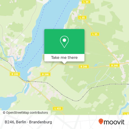 B246, 15848 Rietz-Neuendorf map