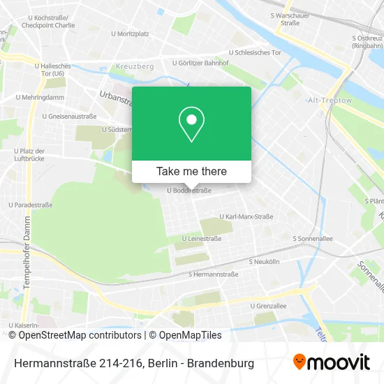 Hermannstraße 214-216 map