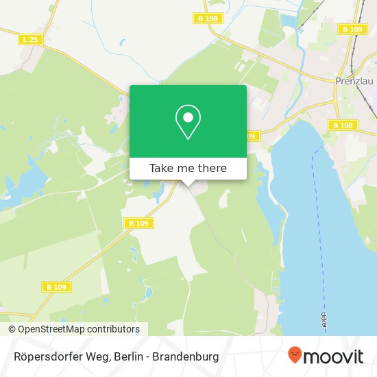 Röpersdorfer Weg map