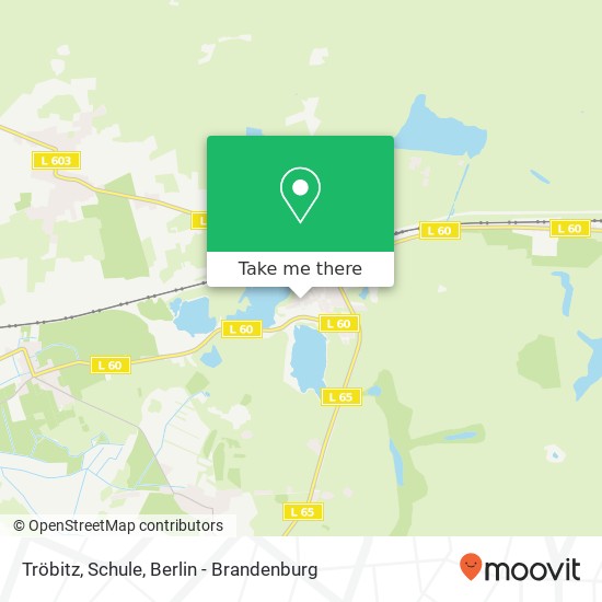 Tröbitz, Schule map