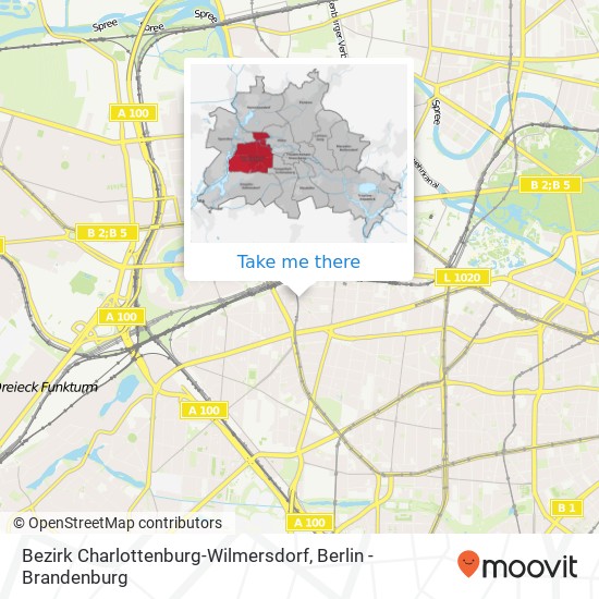 Bezirk Charlottenburg-Wilmersdorf, Hindemithplatz, 10629 Berlin, Deutschland map