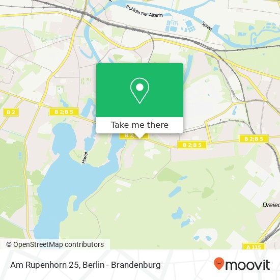 Am Rupenhorn 25, Westend, 14055 Berlin map