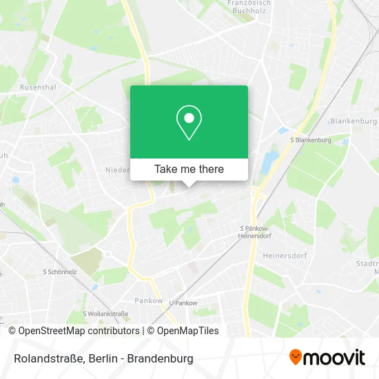 Карта Rolandstraße