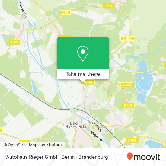 Autohaus Rieger GmbH, Berliner Straße map