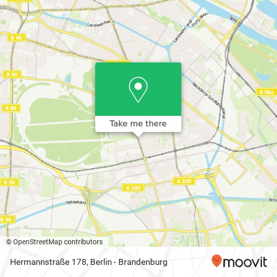 Hermannstraße 178, Hermannstraße 178, 12051 Berlin, Deutschland map