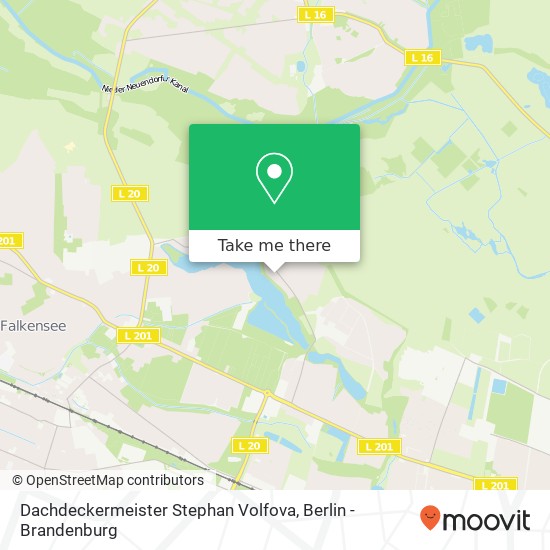 Dachdeckermeister Stephan Volfova, Haydnallee map