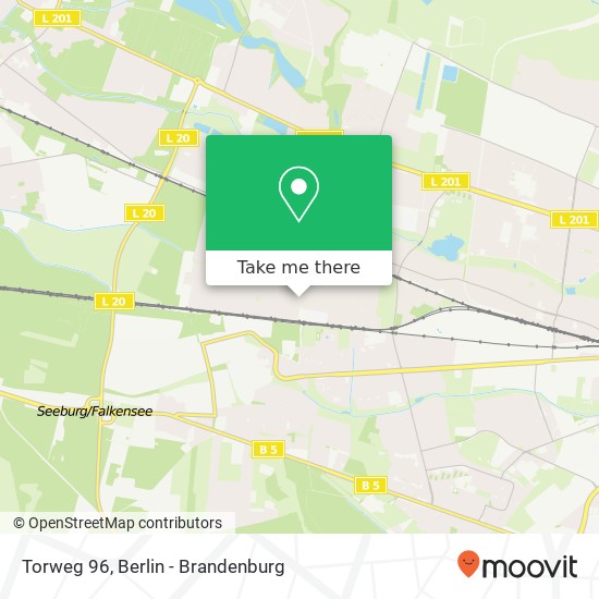 Torweg 96, Torweg 96, 13591 Berlin, Deutschland map