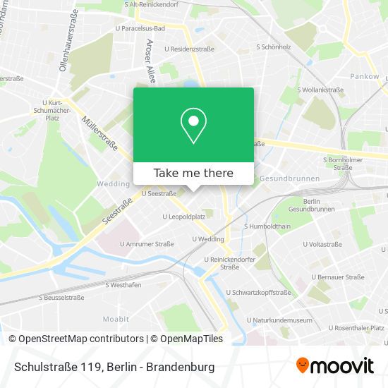 Schulstraße 119 map