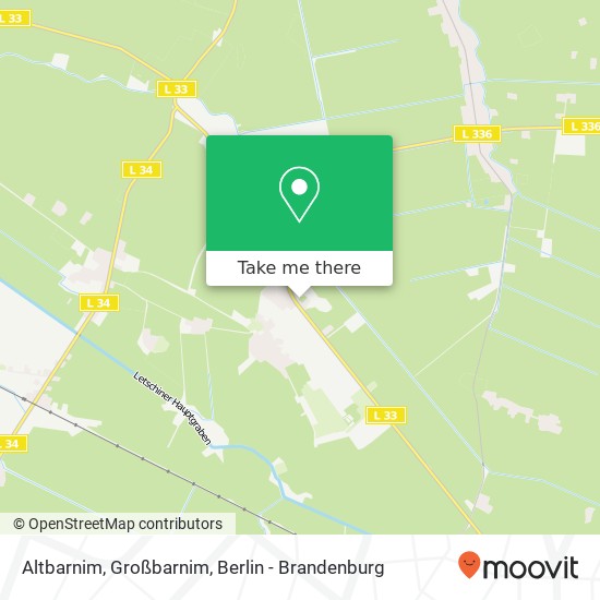 Altbarnim, Großbarnim map