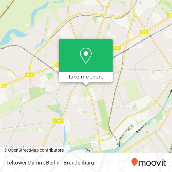 Teltower Damm, Zehlendorf, 14165 Berlin map