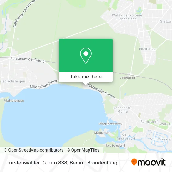 Карта Fürstenwalder Damm 838