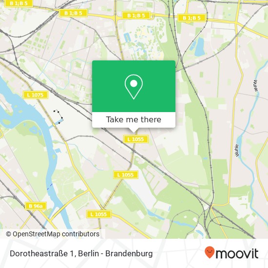 Dorotheastraße 1, Karlshorst, 10318 Berlin map