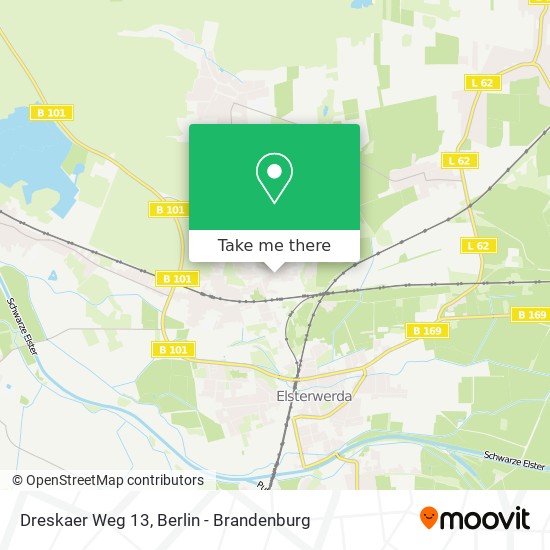 Dreskaer Weg 13 map