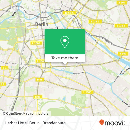 Herbst Hotel, Moritzstraße map