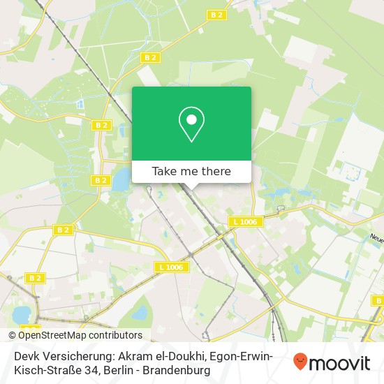 Devk Versicherung: Akram el-Doukhi, Egon-Erwin-Kisch-Straße 34 map