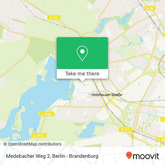 Карта Medebacher Weg 2, Medebacher Weg 2, 13507 Berlin, Deutschland