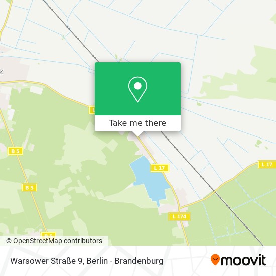 Warsower Straße 9 map
