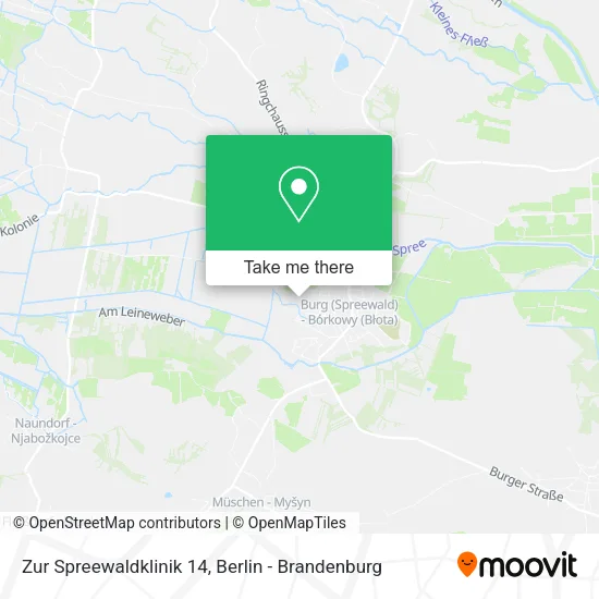 Карта Zur Spreewaldklinik 14