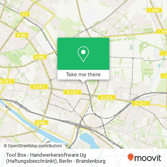 Карта Tool Box - Handwerkersoftware Ug (Haftungsbeschränkt), Pettenkoferstraße 14