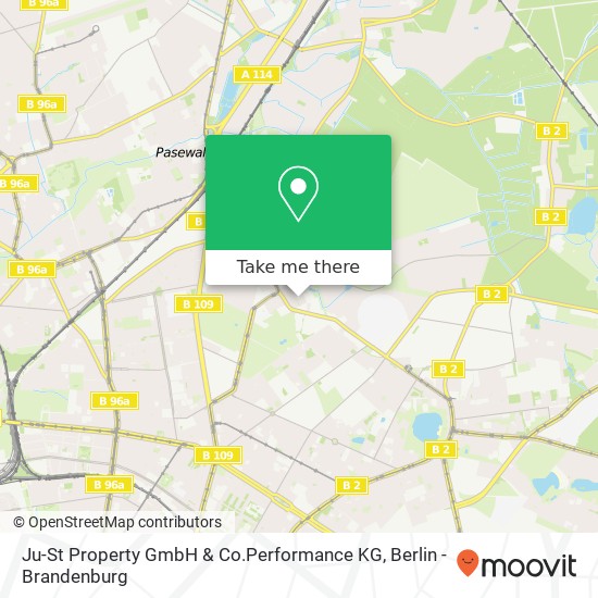 Ju-St Property GmbH & Co.Performance KG, Eigerstraße 8 map