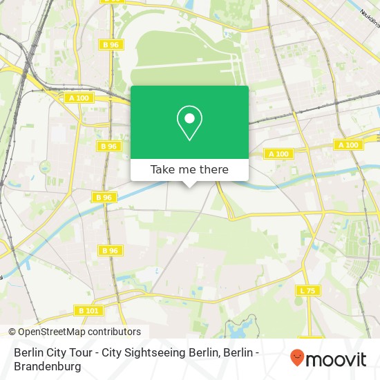 Карта Berlin City Tour - City Sightseeing Berlin