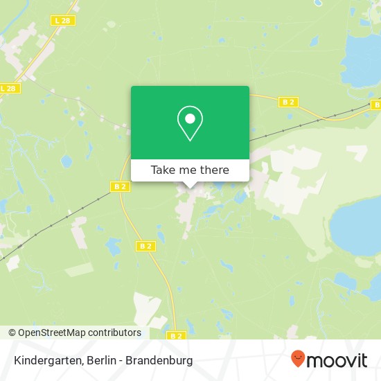 Карта Kindergarten, Schmiedeweg 6