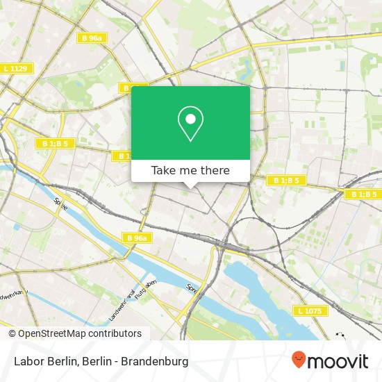 Карта Labor Berlin
