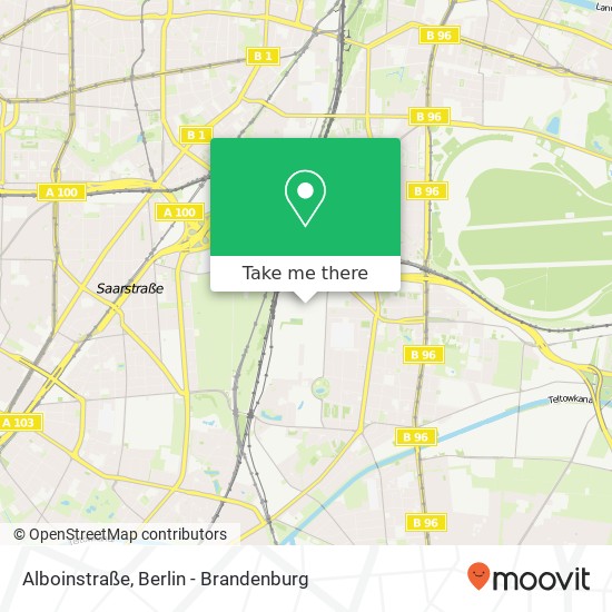 Alboinstraße, Schöneberg, 12103 Berlin map