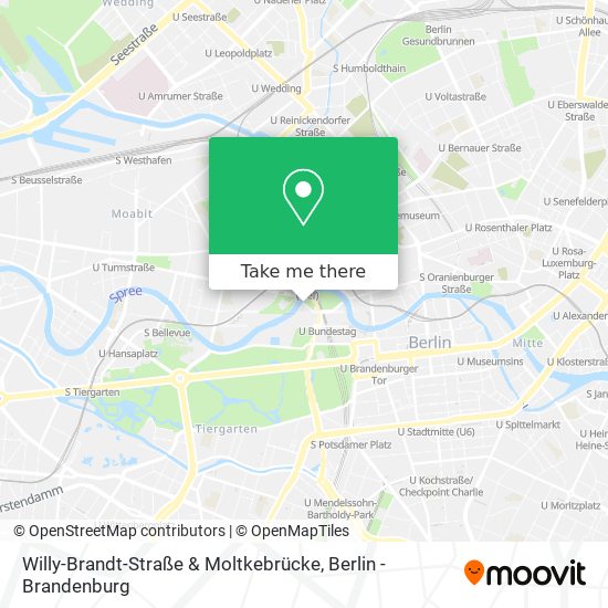 Willy-Brandt-Straße & Moltkebrücke map