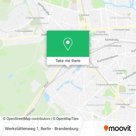Карта Werkstättenweg 1
