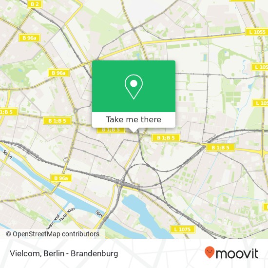 Карта Vielcom, Frankfurter Allee 102