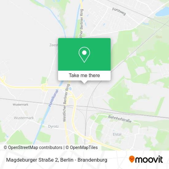 Карта Magdeburger Straße 2