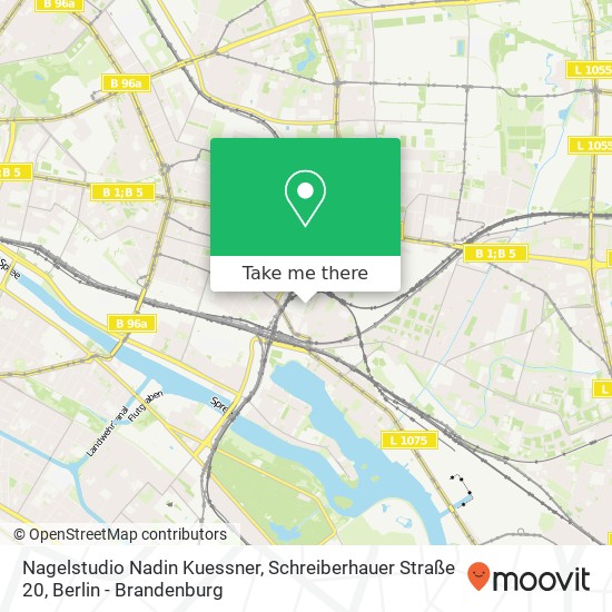 Nagelstudio Nadin Kuessner, Schreiberhauer Straße 20 map